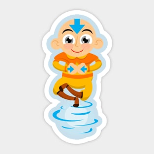 Bend it like Aang Sticker